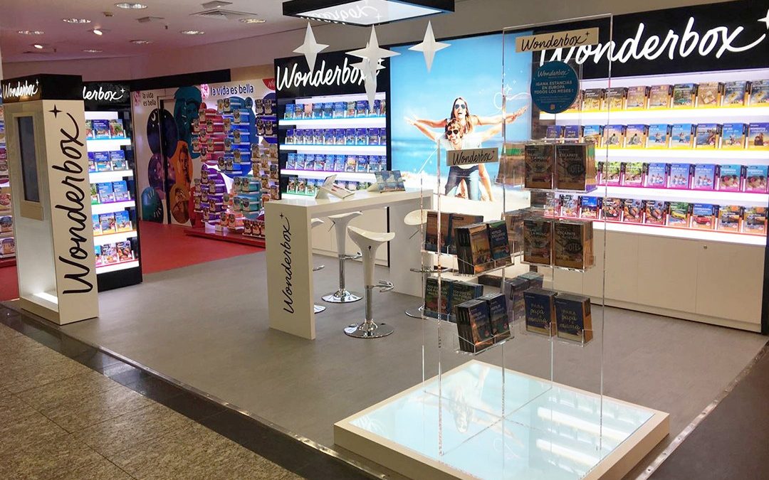 Wonderbox – mobiliario comercial Fnac Callao y Fnac Parque Sur