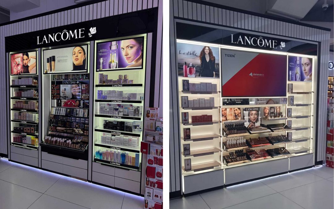 Backwall para LAMCOME en el Centro Comercial Plenilunio