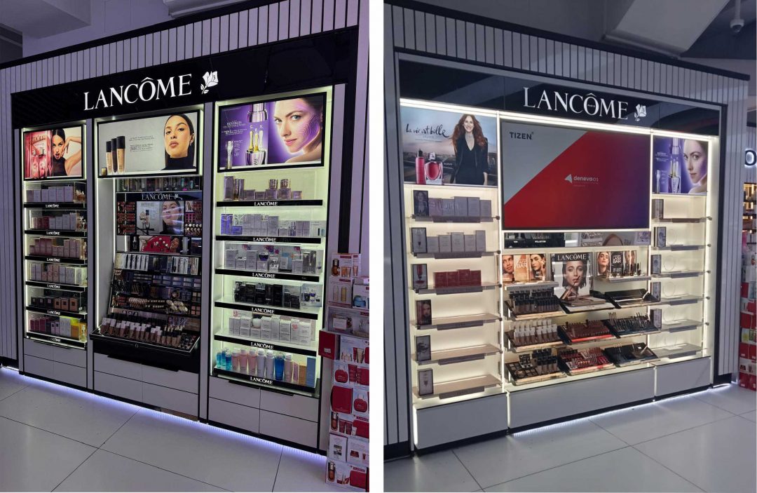 Backwall para LAMCOME en el Centro Comercial Plenilunio